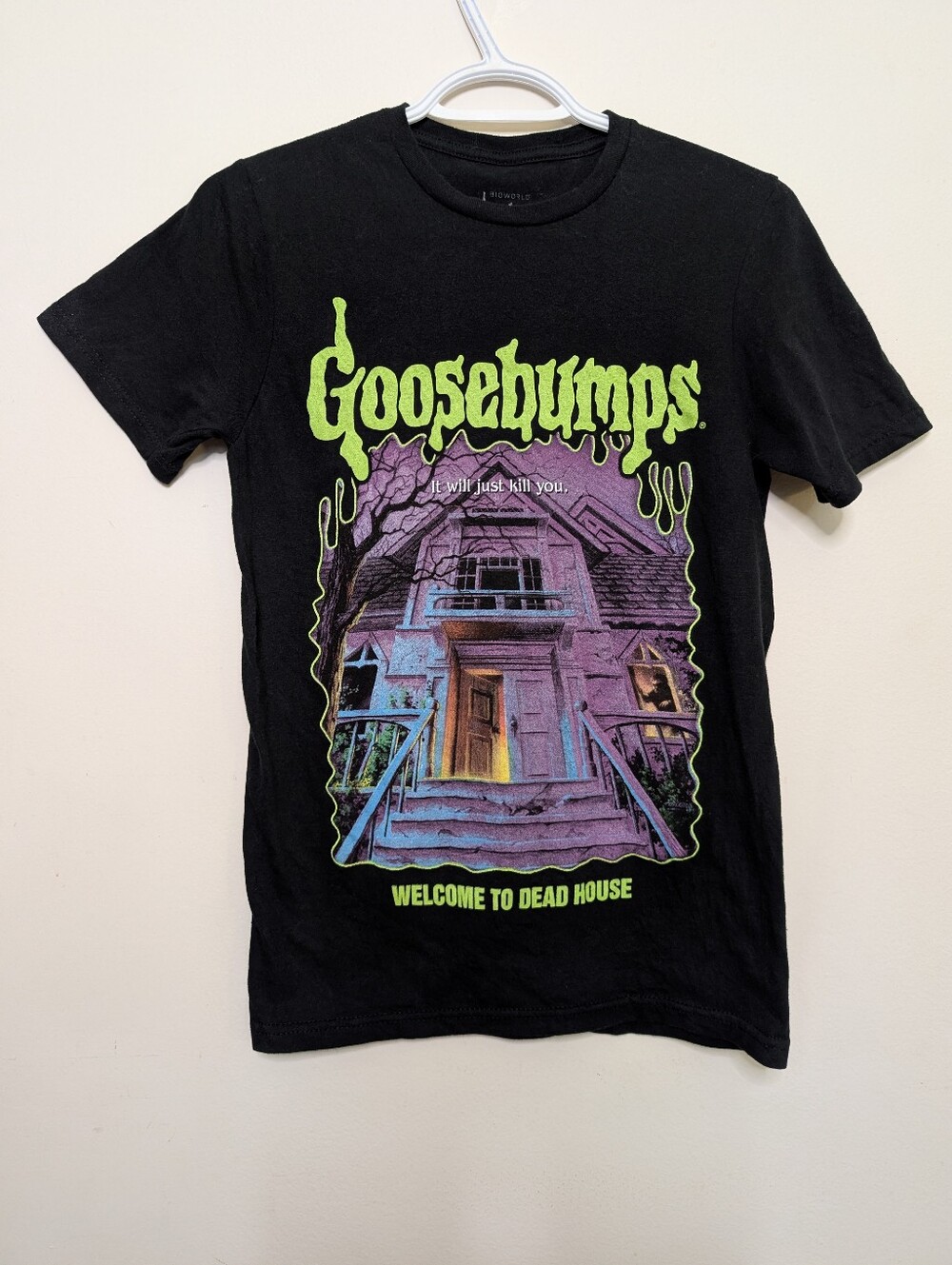 Goosebumps Welcome to Dead House Graphic T-Shirt | XS
